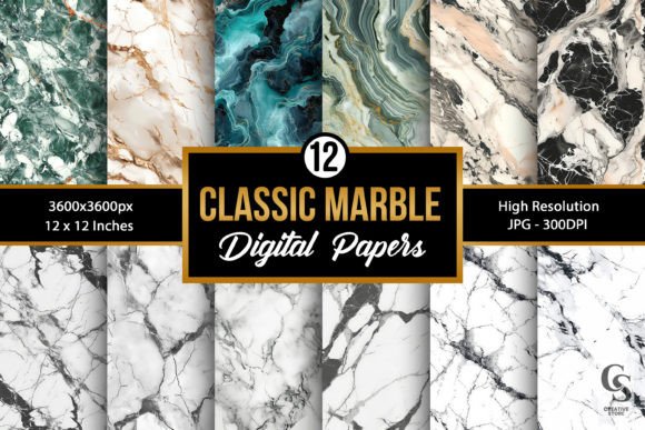 Classic Marble Seamless Backgrounds: Elevate Your Creative Projects