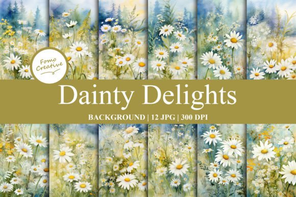 Dainty Delights Backgrounds: A Designer's Secret Weapon for Charming Projects