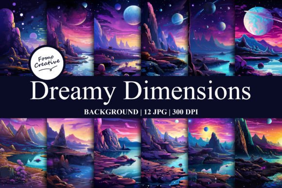 Dreamy Dimensions Backgrounds: Elevate Your Digital Creations