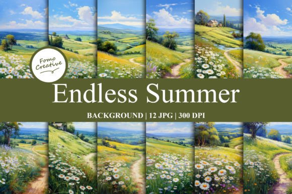 Endless Summer Backgrounds: Capture Warmth in Every Project