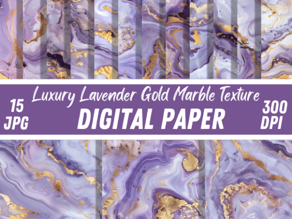 Luxury Lavender Gold Marble Backgrounds: A Guide to Opulent Design