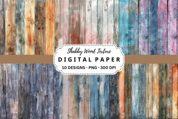 Shabby Wood Texture Backgrounds: Rustic Charm for Modern Design