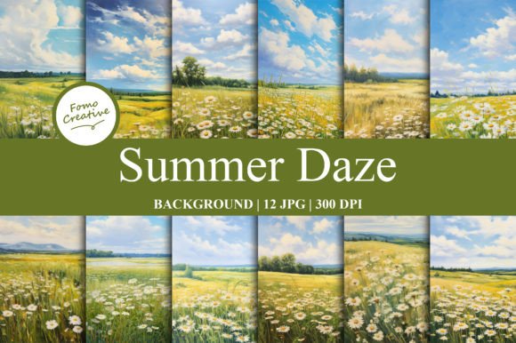Summer Daze Backgrounds: Your Shortcut to Sun-Kissed Digital Design
