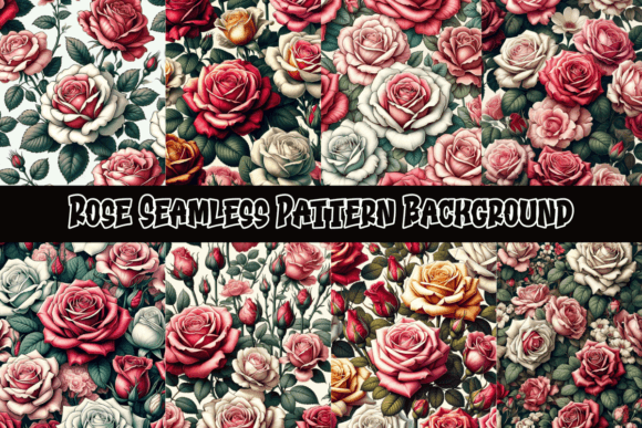 Timeless Elegance: Using Rose Seamless Pattern Backgrounds